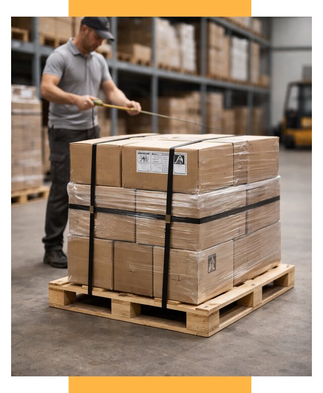 Упаковка и паллетирование грузов от 3731 р. | СетСервис-Энг
