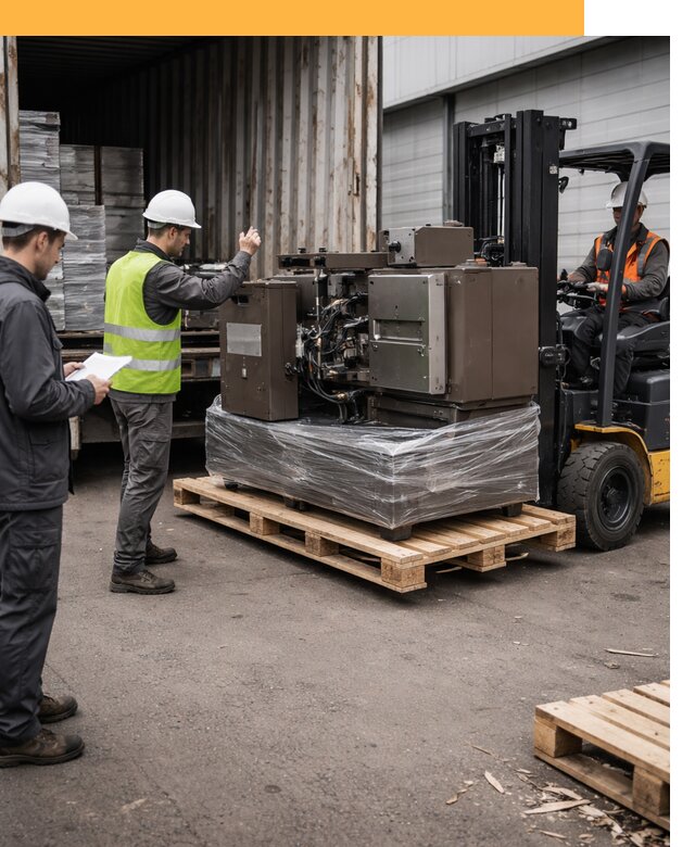 Доставка промышленного оборудования из Европы от 47966