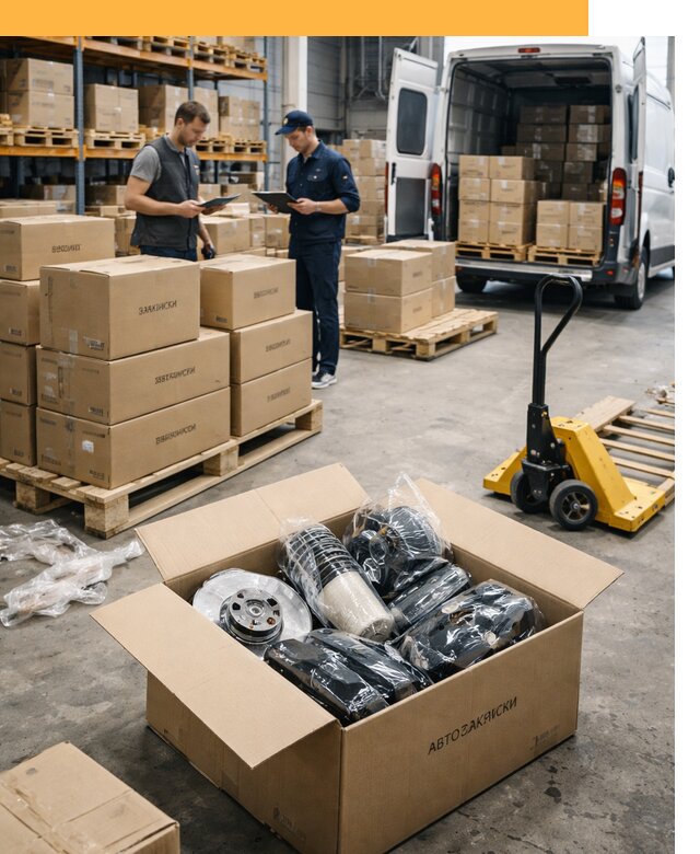 Доставка автозапчастей из Европы от 13324 руб быстро и надёжно