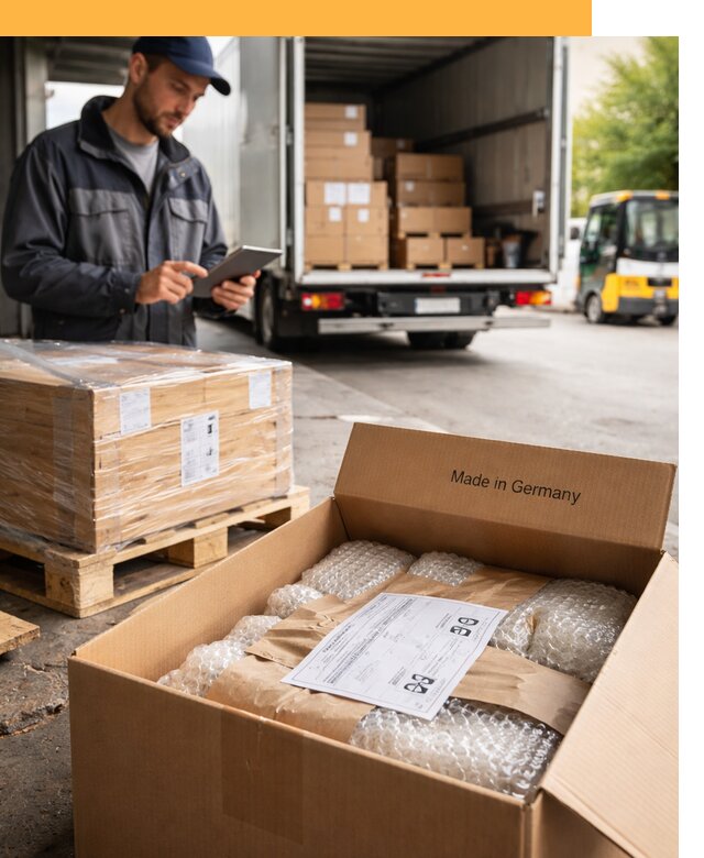 Доставка грузов из Германии от 47966 руб с таможенным оформлением