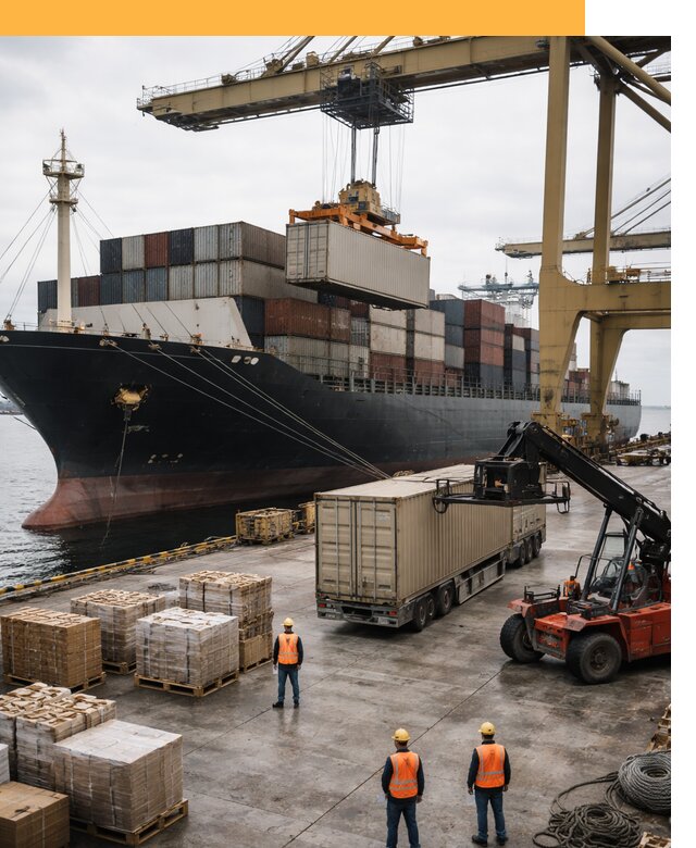 Морские перевозки из Индии: доставка FCL/LCL, таможня от 127908