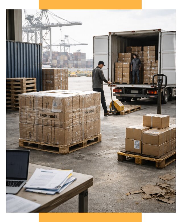 Доставка грузов из Израиля от 15989 р., логистика от СетСервис-Энг
