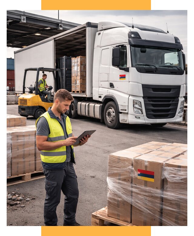 Автоперевозки из Армении от 101261 р. — услуги СетСервис-Энг