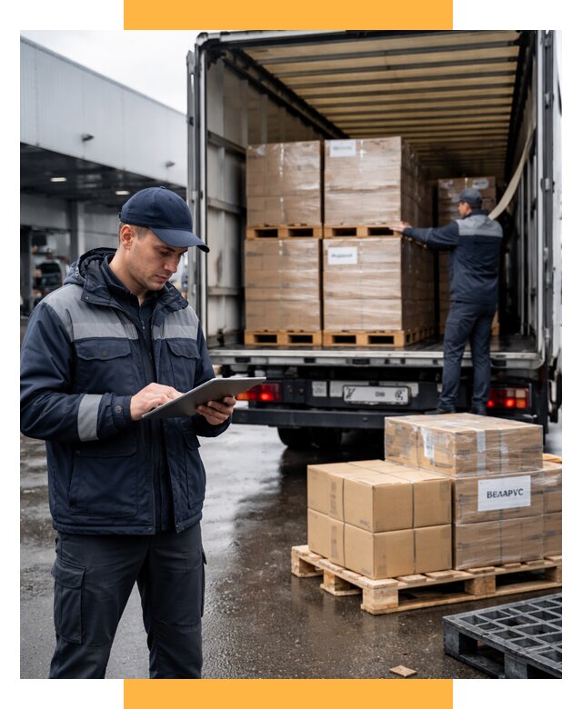 Доставка грузов из Беларуси от 15989 р. логистика СетСервис-Энг