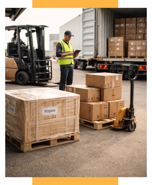 Доставка грузов в Корею из России от 37307 р. | СетСервис-Энг