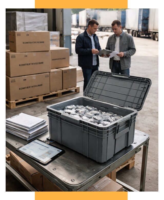 Перевозка комплектующих из Китая от 6928 р. | СетСервис-Энг