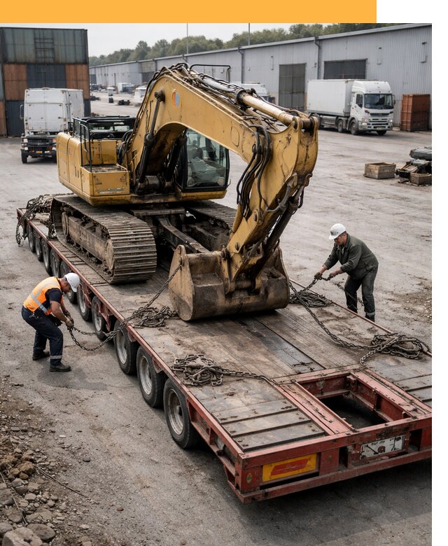 Перевозка спецтехники по России и миру от 47966 руб