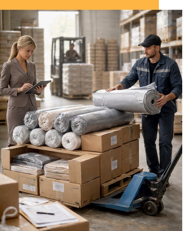 Перевозка текстиля по миру от 15989 руб. с таможней и страхованием