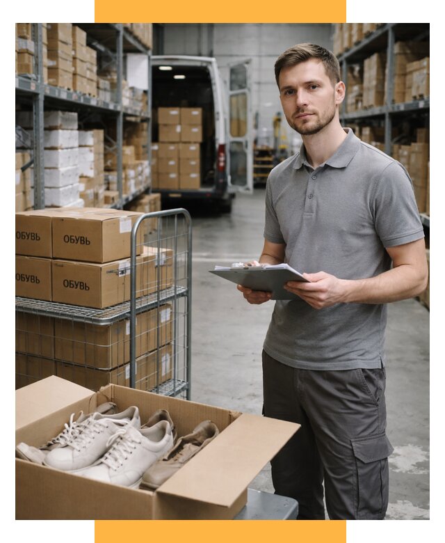 Доставка обуви из Китая и Турции от 4797 р. СетСервис-Энг