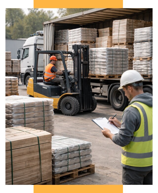 Перевозка строительных материалов от 5862 р. | СетСервис-Энг