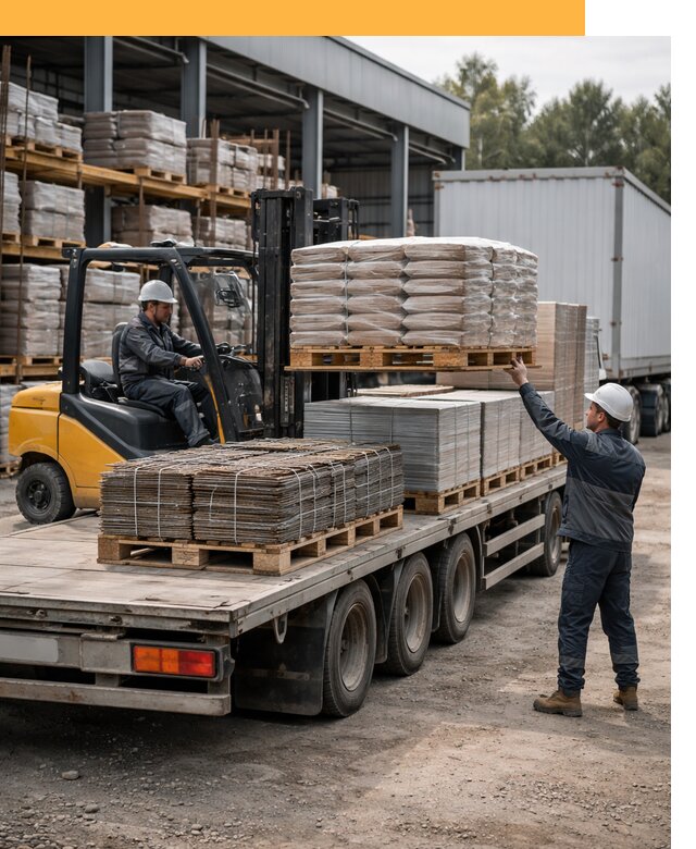 Перевозка строительных материалов по миру от 5862 руб