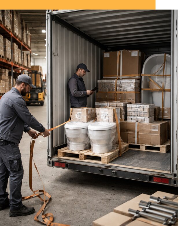 Перевозка сантехнического оборудования по России и миру от 1919