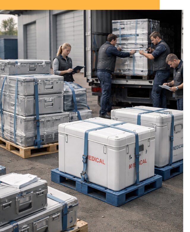 Перевозка медицинского оборудования по всему миру от 15989 руб