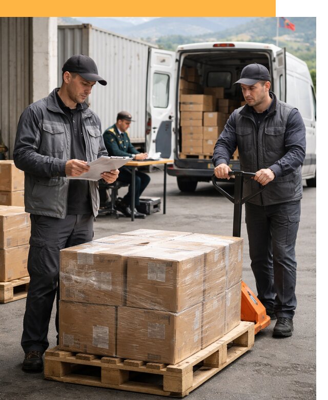 Доставка грузов через Армению, быстрая таможенная очистка от 26648