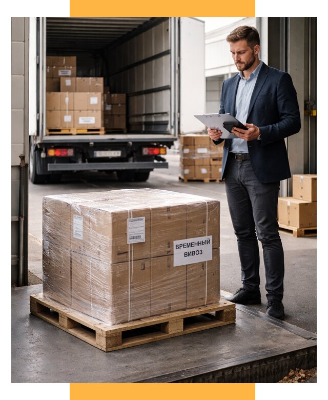 Временный вывоз товаров под ключ от 8527 р. | СетСервис-Энг
