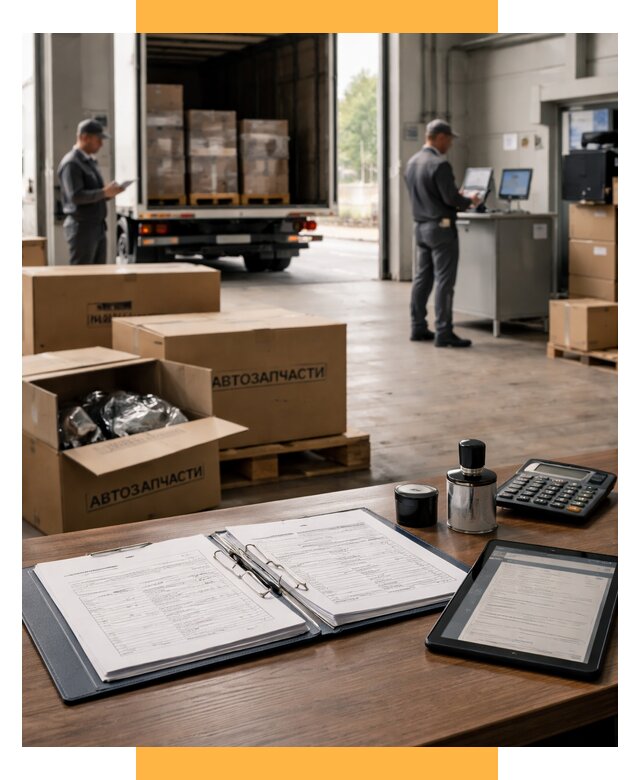 Таможенное оформление автозапчастей под ключ от 9060 р., СетСервис-Энг