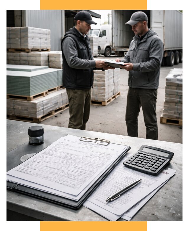 Таможенное оформление стройматериалов от 9060 р. | СетСервис-Энг