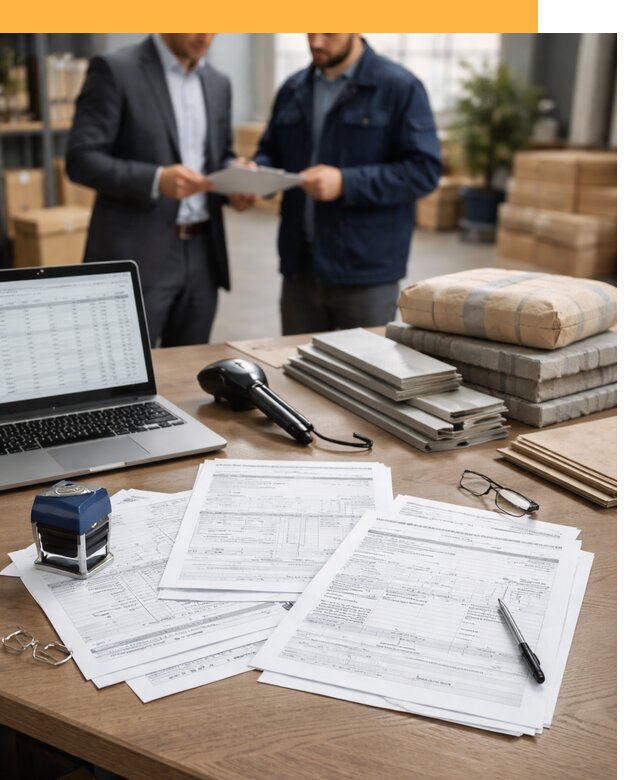 Таможенное оформление строительных материалов от 9060 руб.