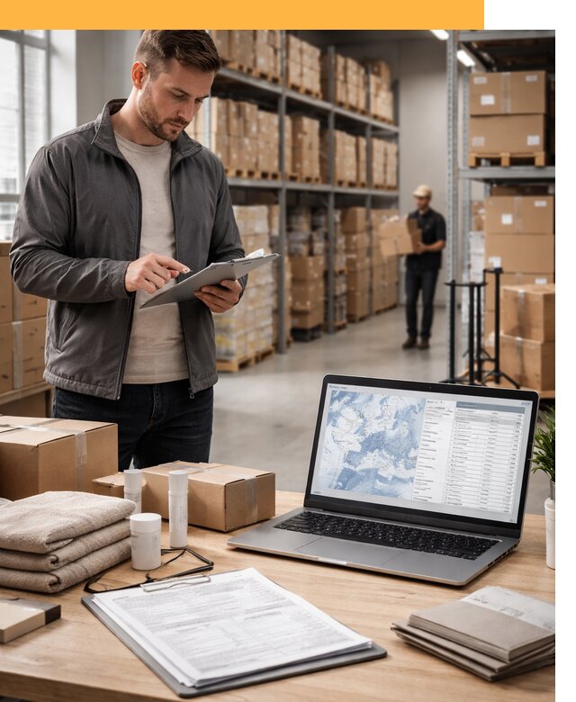 Закупка товаров в Европе под ключ: доставка, таможня от 7994 руб