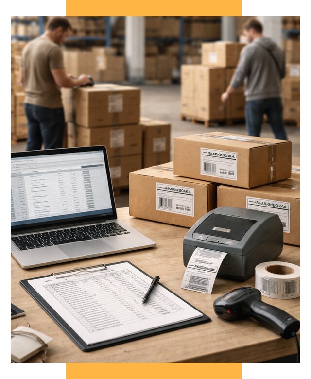 Маркировка импортных товаров от 4797 р. под ключ, СетСервис-Энг