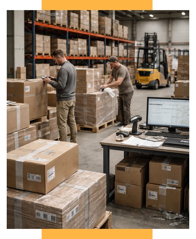 Склад консолидации в Европе от 6928 р., услуги СетСервис-Энг